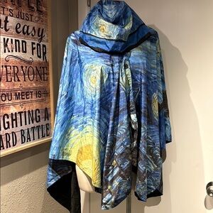 Reversible Van Gough rain coat